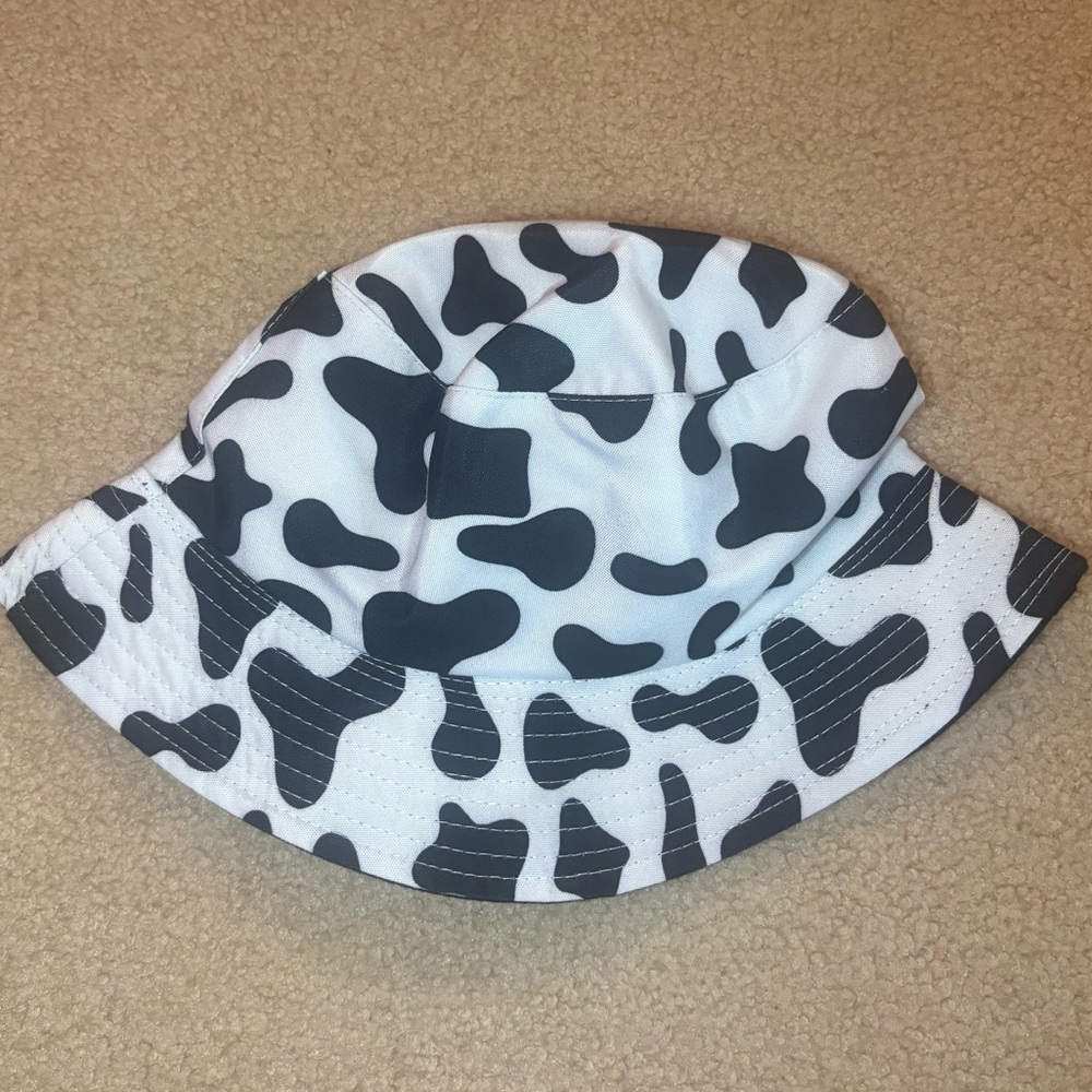 Cow Print Bucket Hat